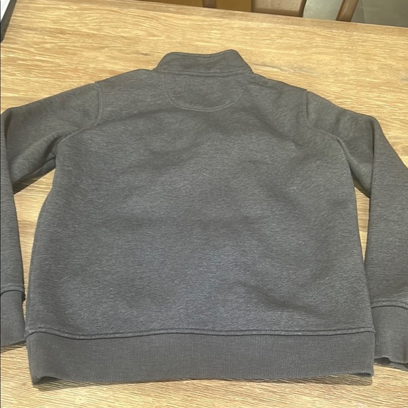 Carhartt Loose Fit Midweight Quarter Zip Mock Neck Sweatshirt - Picture 9 of 11
